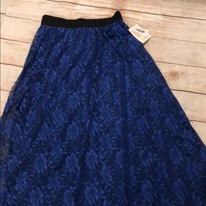 LuLaRoe Skirts - Lularoe lace Lucy LuLaRoe Skirts - Lularoe lace Lucy